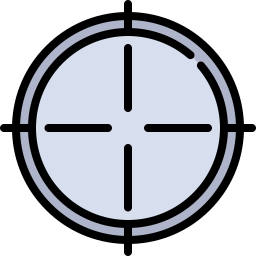 Circular target icon