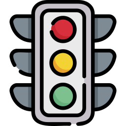 Traffic light icon