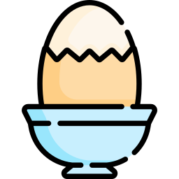 Boiled egg icon