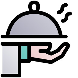 Serving dish icon