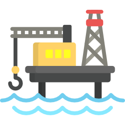 Oil platform icon