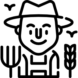 agriculteur Icône