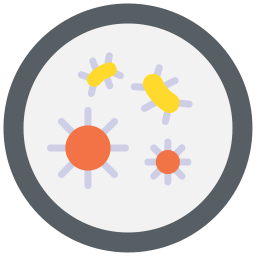 Petri dish icon