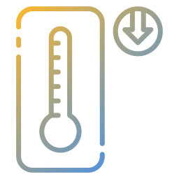 temperatura baixa Ícone