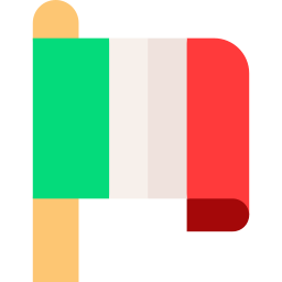 italiaanse vlag icoon