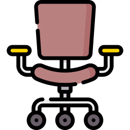 Office chair icon