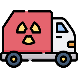 Trash truck icon