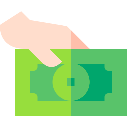 Cash payment icon