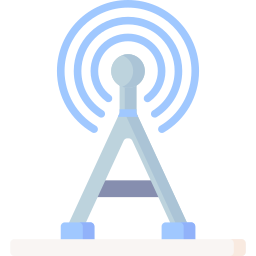 radio-antenne icoon