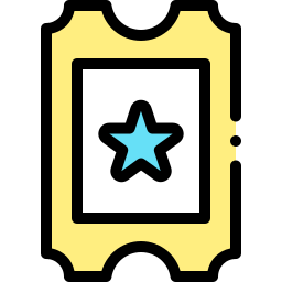 Cinema tickets icon