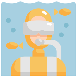 Scuba diving icon