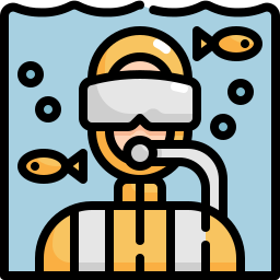 Scuba diving icon