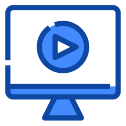 Video advertising icon