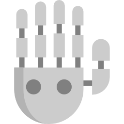 Mechanical arm icon