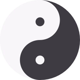 yin yang Ícone