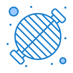 griglia per barbecue icona