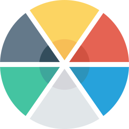 cirkeldiagram icoon