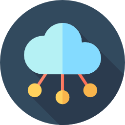 Cloud computing icon