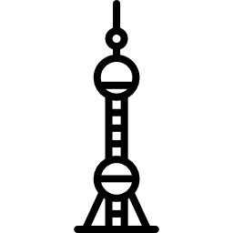 Oriental pearl tower icon