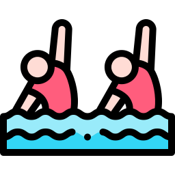 synchron schwimmen icon