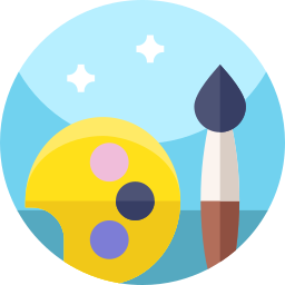 Color palette icon