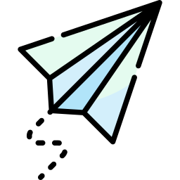 Paper plane icon