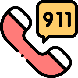 911 call icon