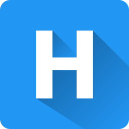 Letter h icon