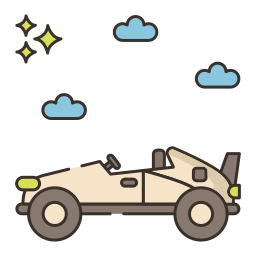 Racing car icon