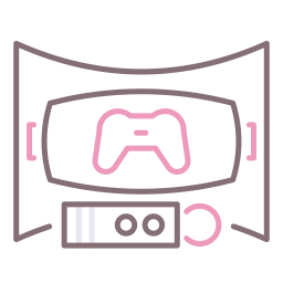 Virtual reality icon