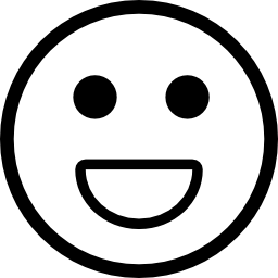 grin emoticon icon