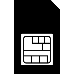 carte sim Icône