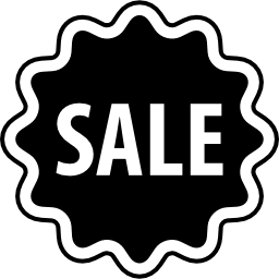 Sale sticker icon