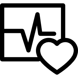 Cardiac graphic icon