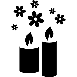 scented candle icon