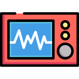 elektrocardiogram icoon