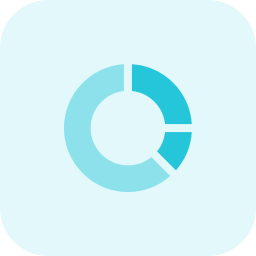 diagramme circulaire Icône