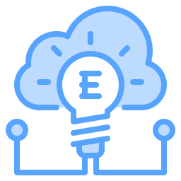 Cloud computing icon