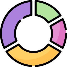 diagramme circulaire Icône