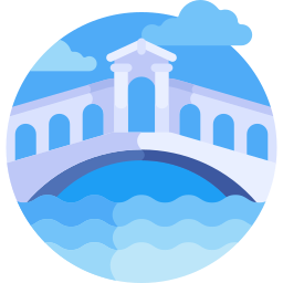 Rialto bridge icon