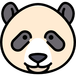 Panda bear icon