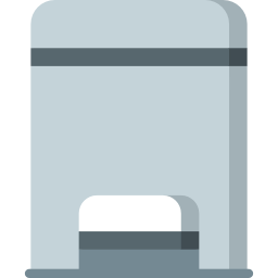 Garbage bin icon