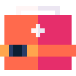 First aid kit icon