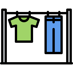 Clothes line icon