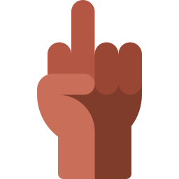 mittelfinger icon