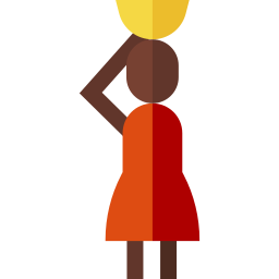 femme africaine Icône