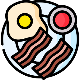 Fried eggs icon