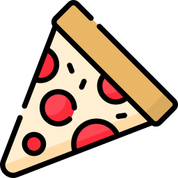 Pizza slice icon