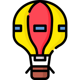 Air balloon icon