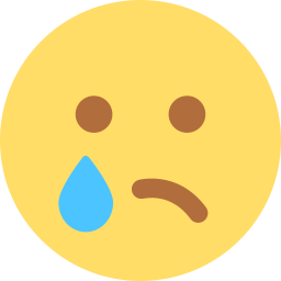 Sad icon